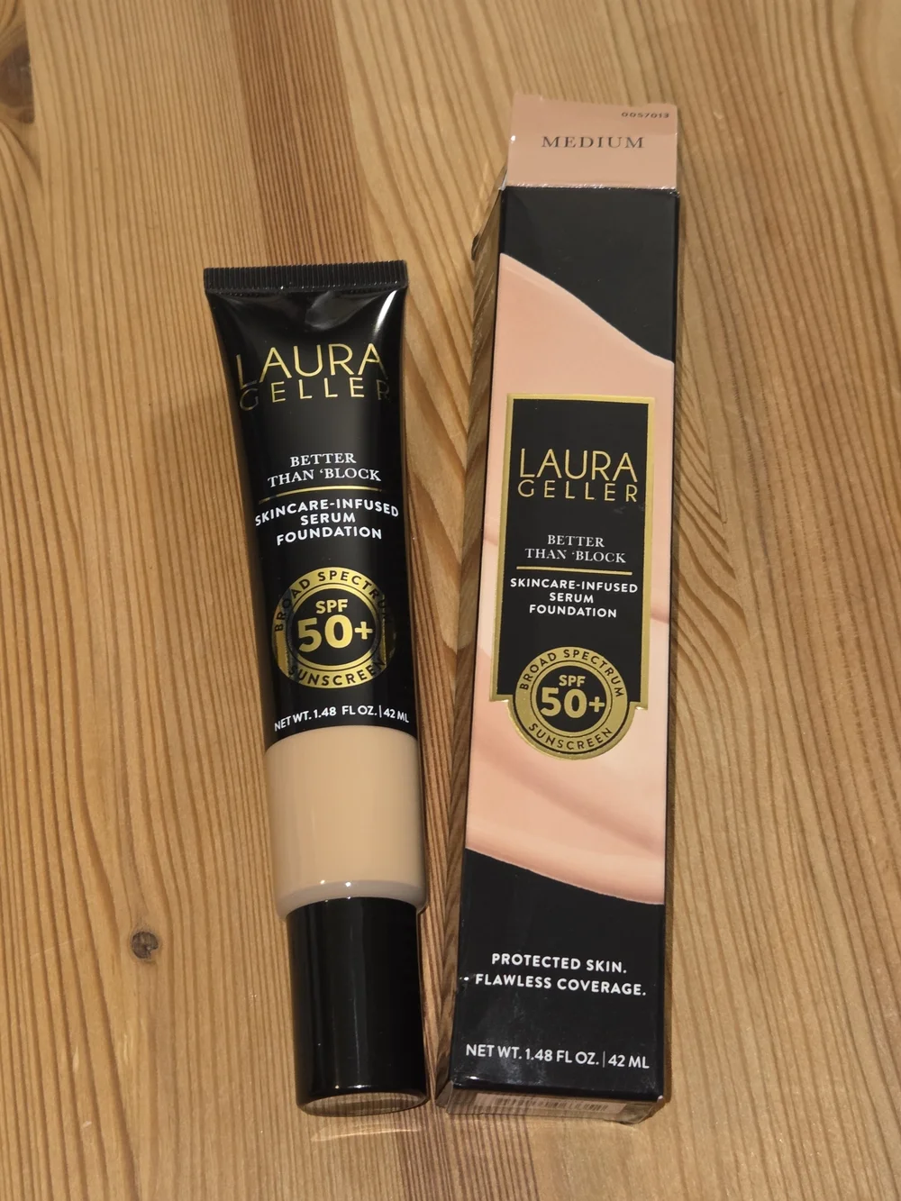 Laura Geller Skincare- Infused Serum Foundation with Broad Spectrum SPF 50+